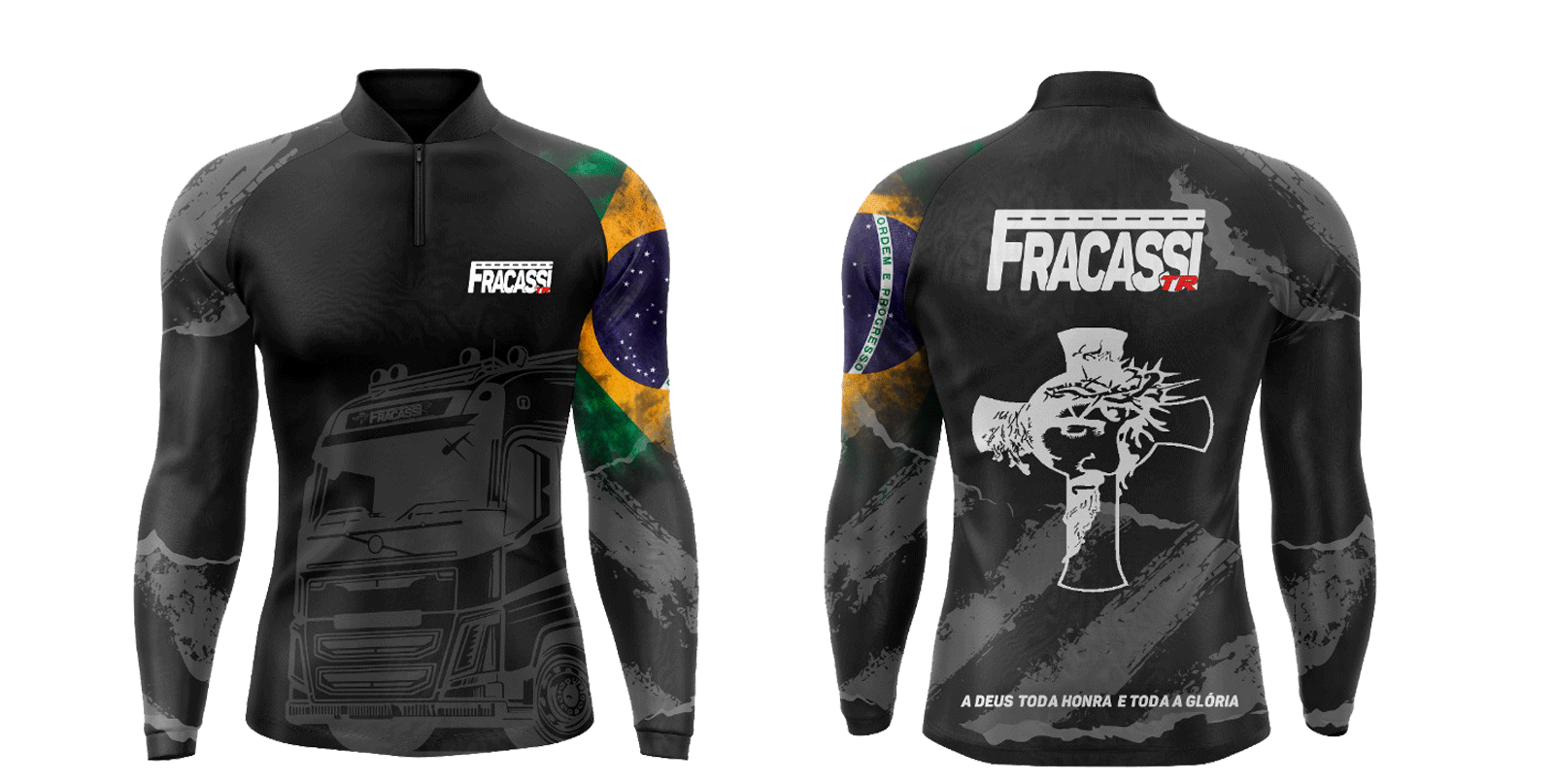 Camisa personalizada linha transporte, caminhoneiro